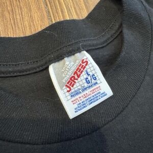 Jerzees Premium Black Tee